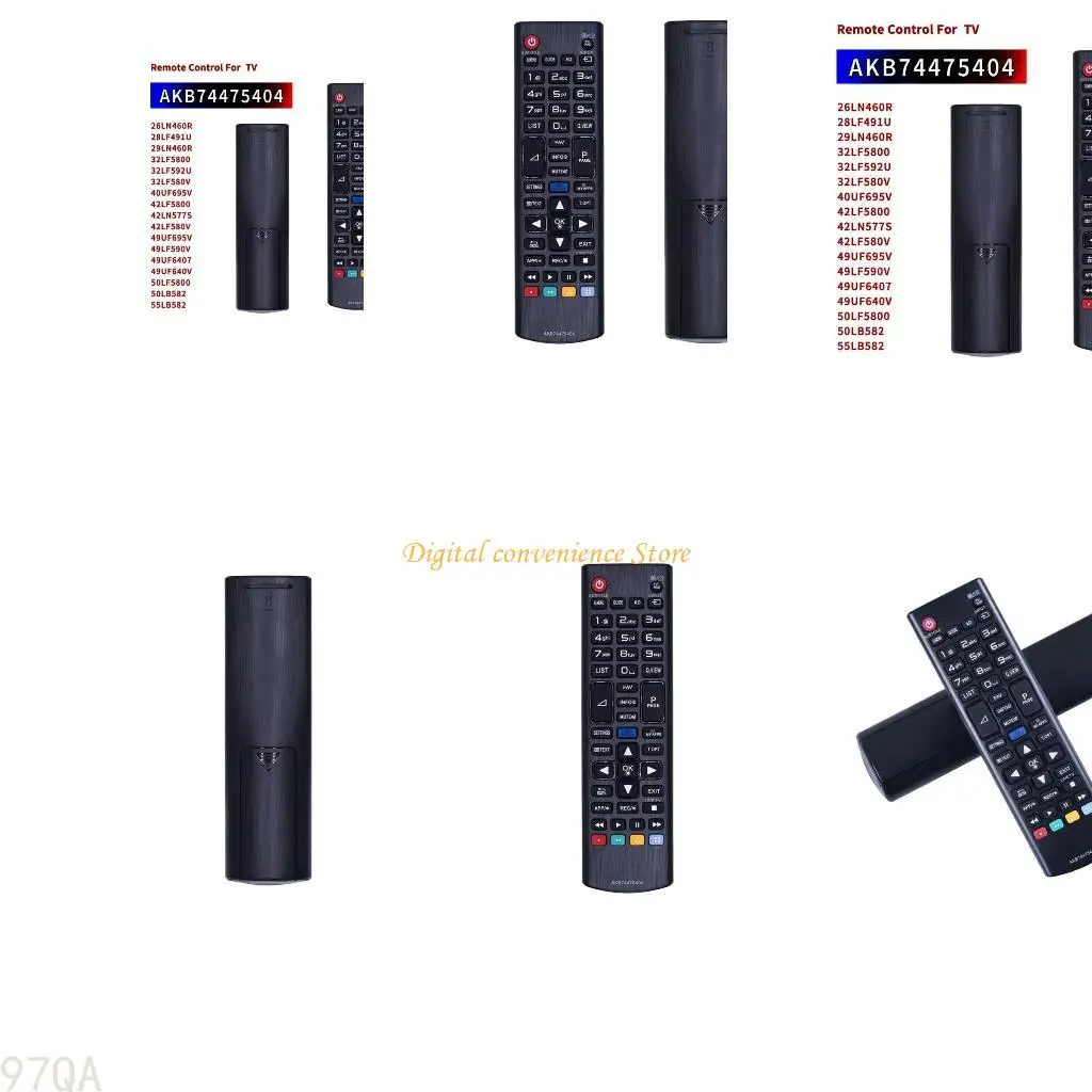 97QA AKB744475404 Удаленный контроль черный универсальный дистанционный контроллер для AKB73715603 28LF491U 28LH491U 32LF580U 97QA AKB744475404 Удаленный контроль черный универсальный дистанционный контроллер для AKB73715603 28LF491U 28LH491U 32LF580U