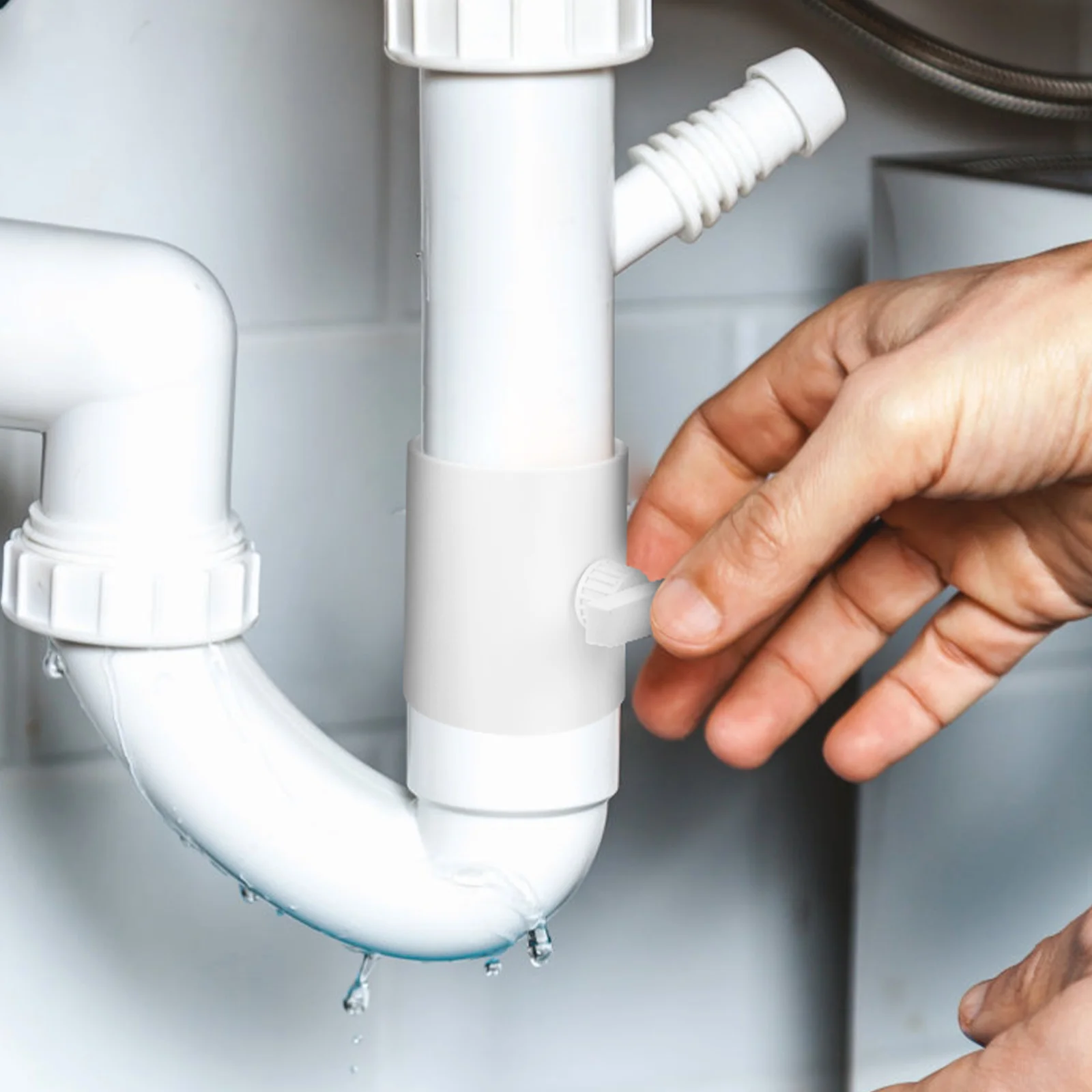 วาล์วควบคุมชัตเตอร์ไหลย้อนกลับ Fan Range Hood Deflector Air Outlet Pvc Airflow Preventer Pipe
