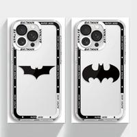 Superhero Batman Superman Joker Phone case for iPhone 16 15 14 12 11 13 Plus Pro ProMax 13 Mini 12 Mini X XS Max XR 7 8 SE case