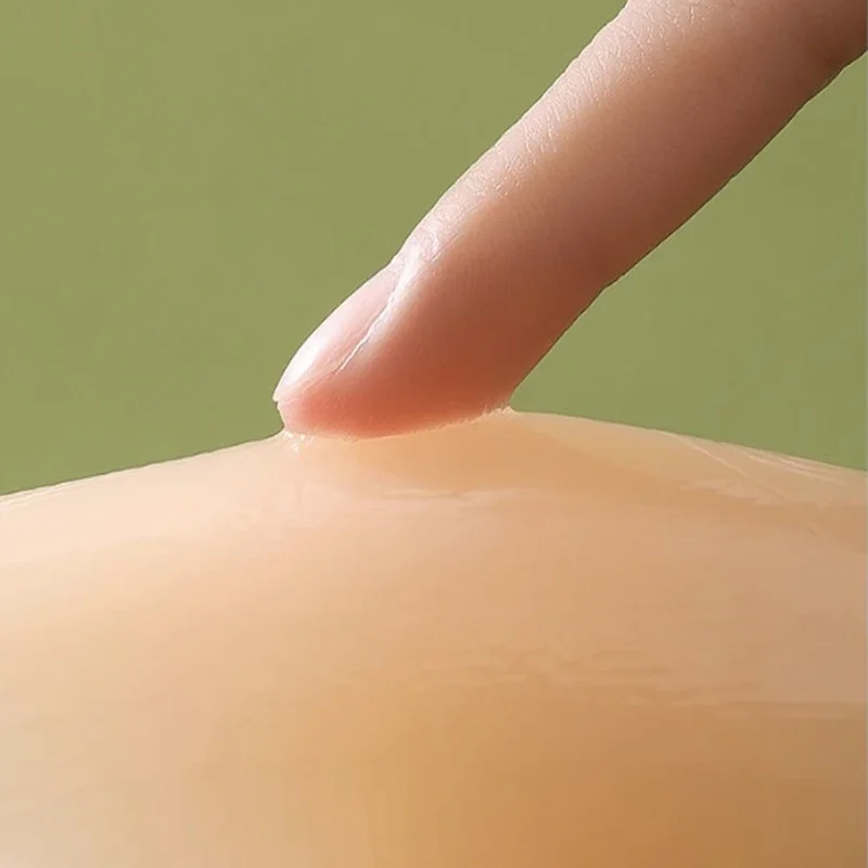 Yeniden kullanılabilir Kadın Meme Yaprakları Kaldırma Meme Kapağı Görünmez Petal Yapışkanlı Straplez Backless Sutyen Silikon Meme Çıkartmalar