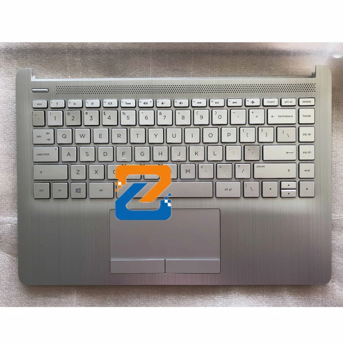 حافظة كمبيوتر محمول علوية لـ 14-CF 14-DK 14Z-DK 14-CR 14S-DP C حافظة لوحة المفاتيح لوحة اللمس L48648-001 L48647-001