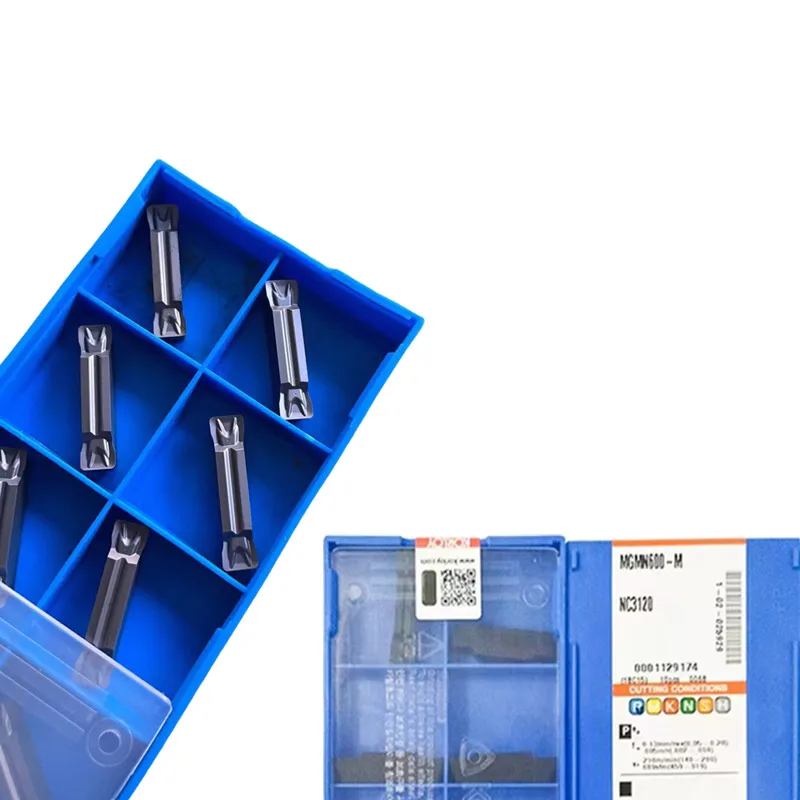 Imagem -03 - Sanai Cnc Carbide Insert Torno Ferramenta de Torneamento Usinagem de Aço de Ferro Ferramenta de Fresagem Mgmn600 m Nc3120 Aço Inoxidável