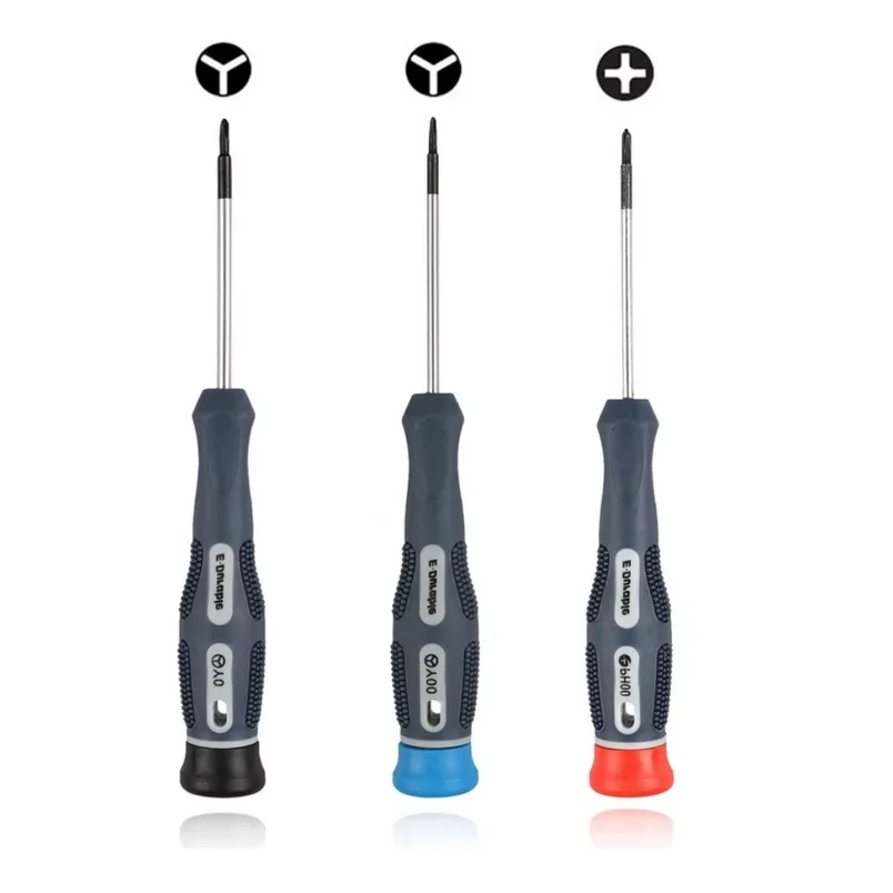 3Pcs Magnetic Precision Screwdriver Set Y0 Y00 PH00 Anti-slip Tools for Electronics Motorcycle Cleaning Tools Tiny Part Handling