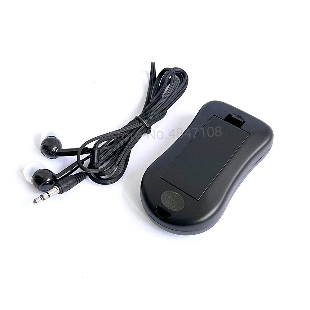 หน้าจอ LCD สเตอริโอวิทยุพกพาขนาดเล็กแบบพกพาวิทยุเอฟเอ็ม DSP จอแสดงผลดิจิตอลมีความไวสูงตัวรับสัญญาณ FM สำหรับการประชุมการฝึกซ้อม