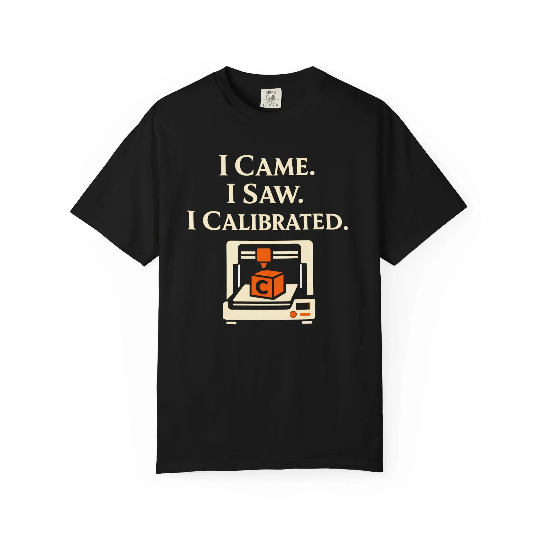 Summer Casual Short-sleeved Printed T-shirt: Here I Am, Seeing The Calibrated Maker Humor and Comfortable Color T-shirt