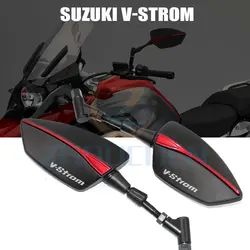 Motorcycle View Side Rearview Mirror Universal for Suzuki Vstrom 650 Moto Scooter Accessory Cafe Racer Equipments Modified Parts