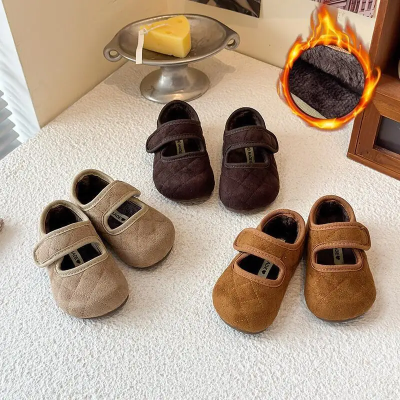 

Kawaii Casual Coat Set Fashion Children S Clothing Korean Style Children S Leather Shoes Soft Sole Slip On Boys Loafers 2025