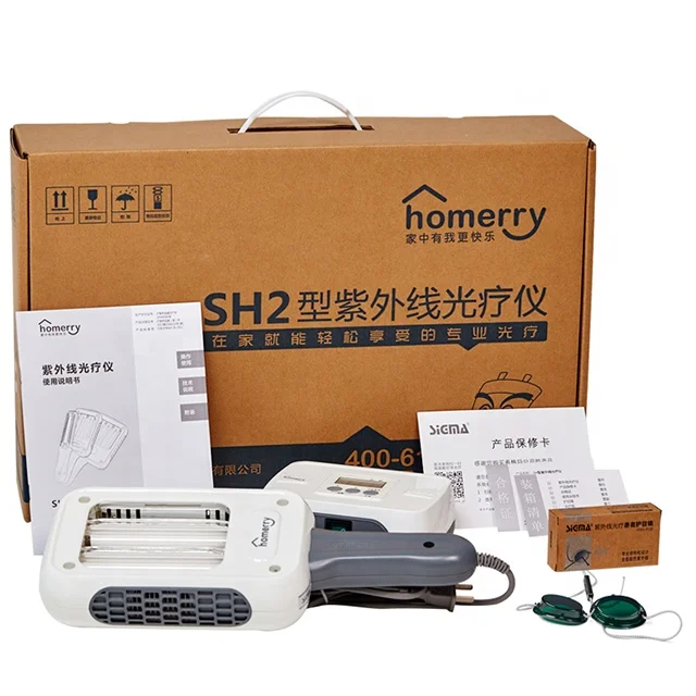 

Фототерапевтический прибор SIGMA 311 нм UVB SH2B для лечения кожи: УФ-лампа для витилиго, псориаза, экземы, светотерапии