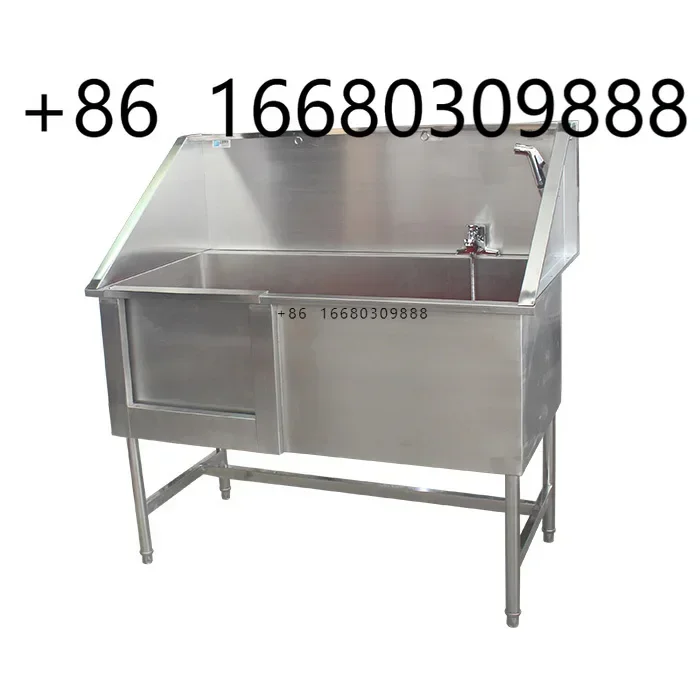 

Veterinary Equipment Pet Stainless Steel Pet Spa Bathtubs Supplies Dog Grooming Tub