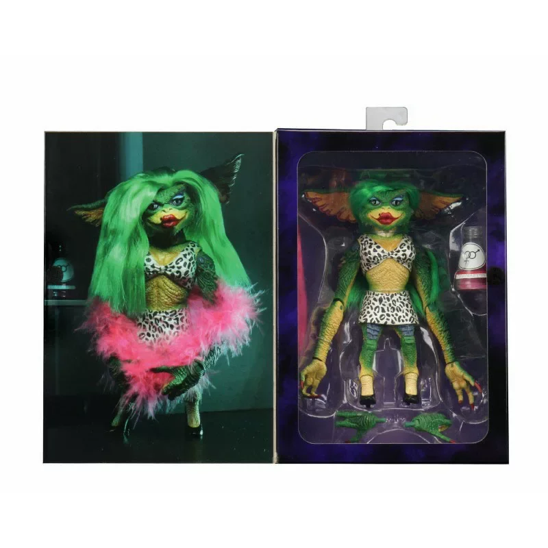 Op voorraad: NECA 30626 Gremlins 2 Ultimate Greta, 7 inch grootte, 6 inch hoog, actiefiguur, officieel gelicenseerd, verzamelmodel uit de film.