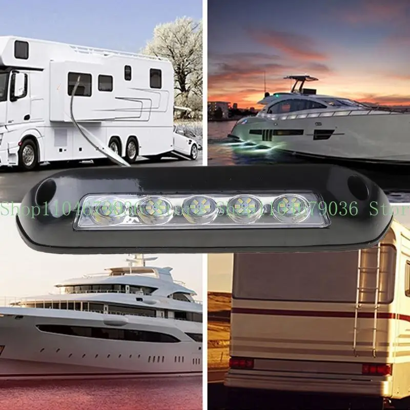 

652F Upgraded 12V LED Awning Lamp RV Yacht Motorhome Sunshade Panel Night Light