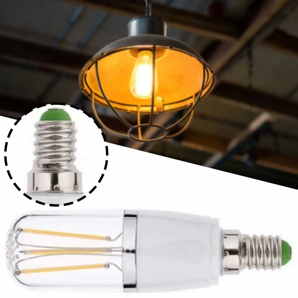 E14 Rustic Filament Style Bulb Dimmable Vintage Indoor Home LED Bulb For Ceiling Fan