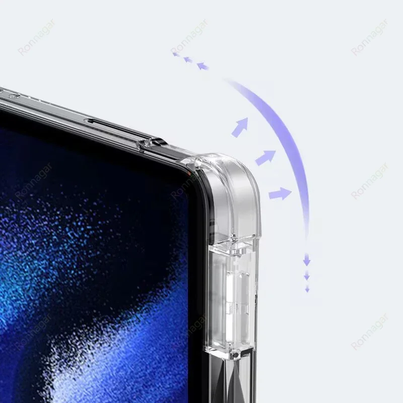 For Xiaoxin Pad 2024 M11 Case Smart Cover Lenovo Tab M11 TB330FU TB330XU Case Trifold Case Auto Sleep/Wake up with Pencil Holder