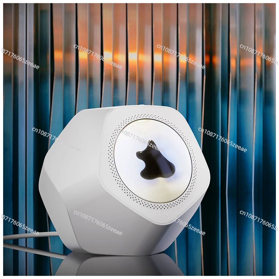 2023 New High end Gift  Mini Portable Wireless TWS sound pickup Ferromagnetic Fluid Luminescent Bluetooth Speaker