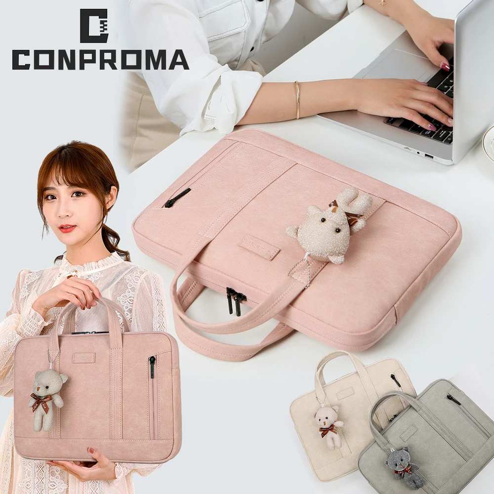 

Laptop Bag 13 14 15.6 inch Notebook Shoulder Bag Laptop Messenger Bag Macbook Air Pro Sleeve Computer Handbag for iPad Briefcase