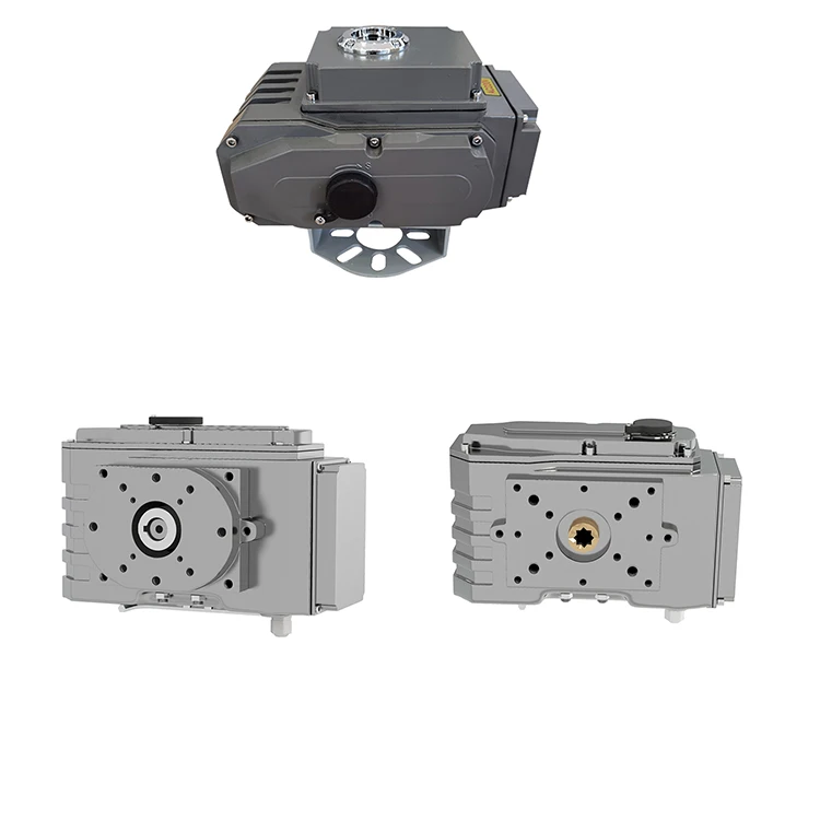 Power Supply 220V 380V 24VDC Quarter-turn Electric Valve Actuator for Butterfly Valve Ball Valve