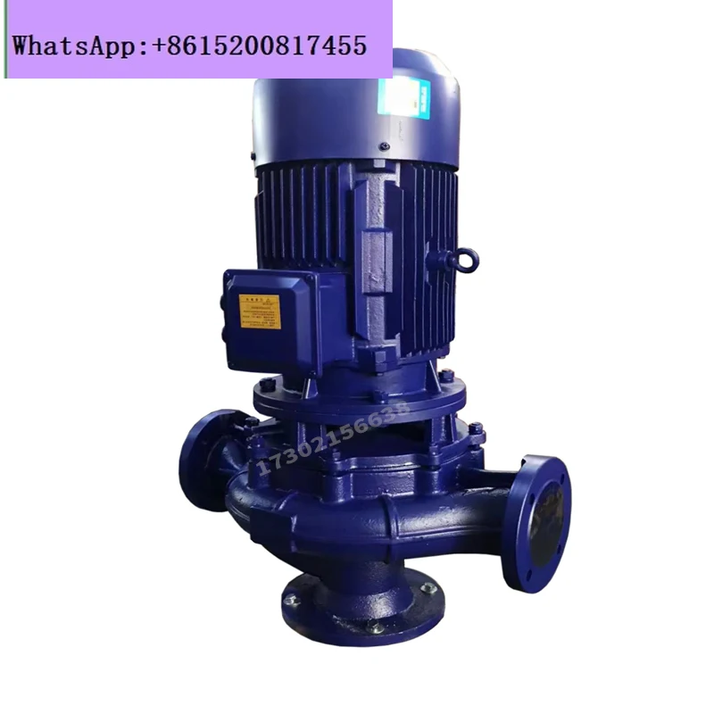 GW non-clogging pipeline sewage pump vertical 380V sewage mud pump