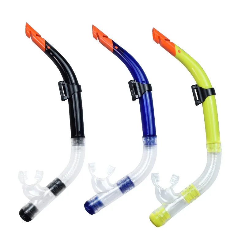 

Snorkeling Semi-dry Snorkel Underwater Freestyle Diving Silicone Snorkel Professional Sports Equipment Diving Essentials