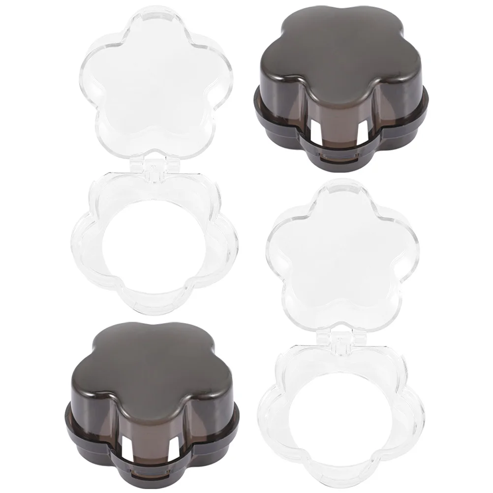

4 Pcs Knob Protection Cover Universal Stove Guard Safety Covers Gas Plastic Range Baby