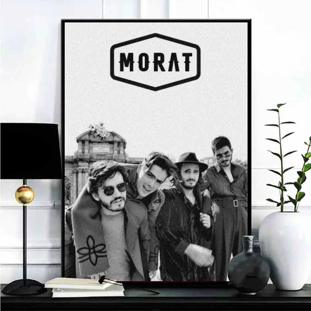 Morat Band Poster Gallery Prints Self Adhesive  Home Decor Decoration Wall Decals Living Room Sticker