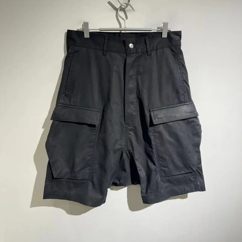 

2024ss High Street Pocket Breathable Cargo Shorts Y2k Streetwear Pants Sweatpants Techwear Men's Clothing Woman Clothes