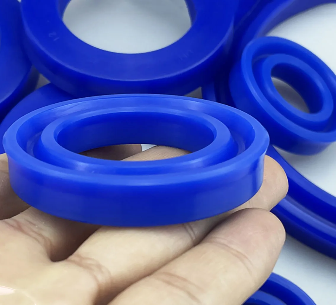 2Pcs ID 31.5-38mm Polyurethane Hydraulic Cylinder Oil Sealing Ring UN/UHS/U/Y Type Shaft Hole General Sealing Ring Gasket