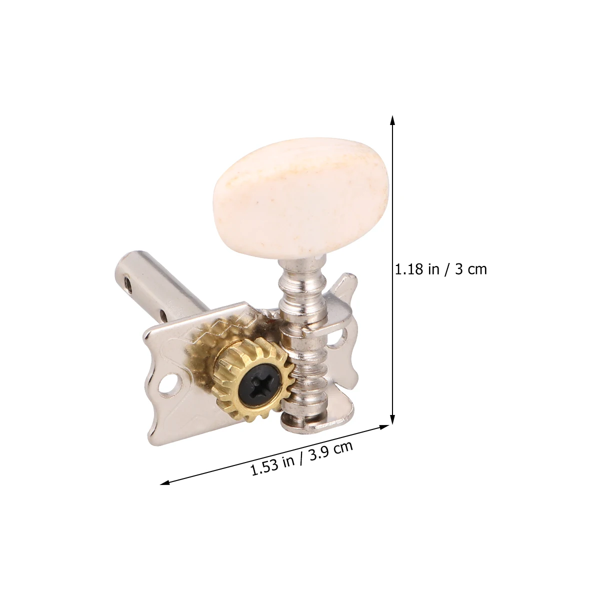 

6pcs 6 Guitar Reel Pegs Ukulele Machine Heads Vintage Acoustic Keys Electric Tuning Retro Wooden Machine Heads Ukulele