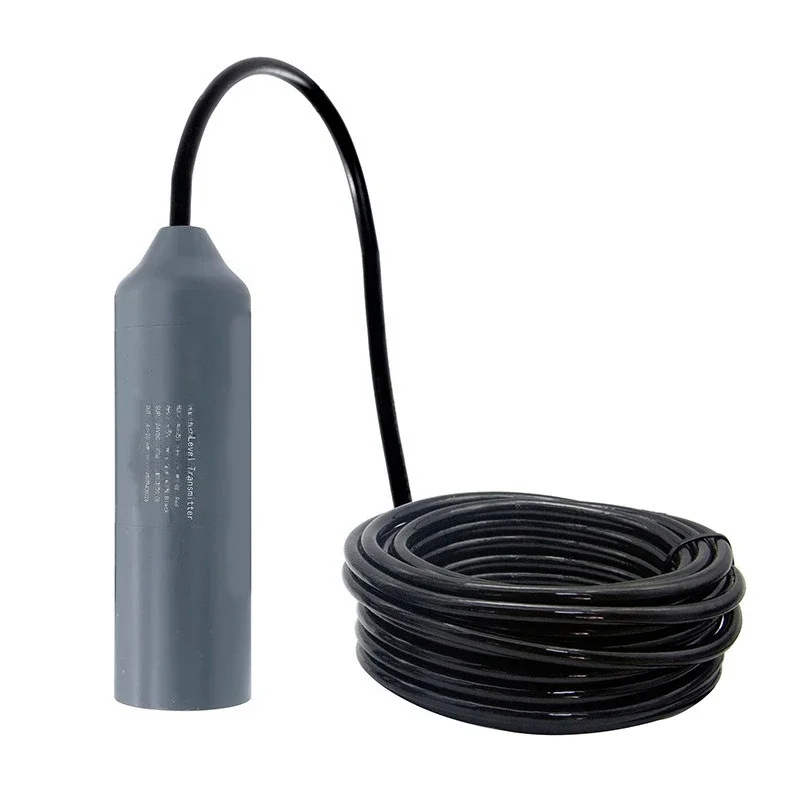 Pressure type liquid level gauge Anti-corrosion ceramic piezoresistive liquid level sensor Transmitter Input type RS485/4~ 20mA