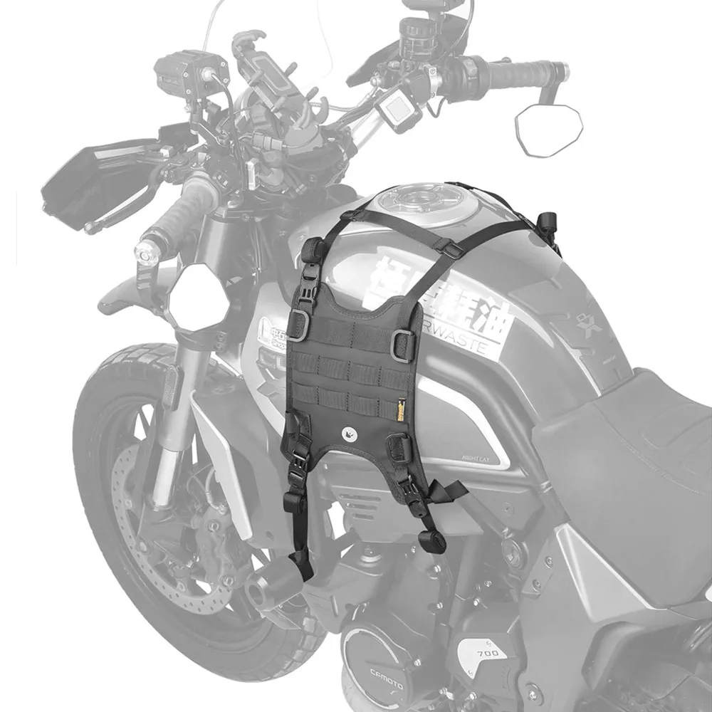Motorcycle Saddle Bag Mounting Base Motorbike Tail Bag/Rack Bag/Rear Seat Bag/Fuel Tank Side Bag Universal Saddle Bag Mount Base image 5