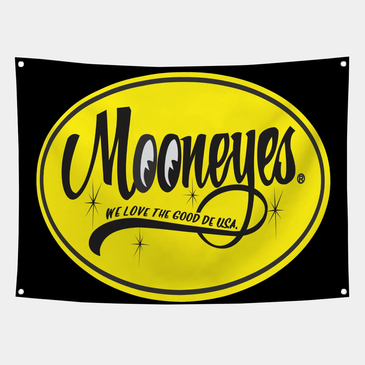 عيون القمر خمر جدار العلم لتعليق المرآب الديكور أعلام العالم لغرف النوم ديكور خارجي عناصر ديكور المنزل لافتات القراصنة