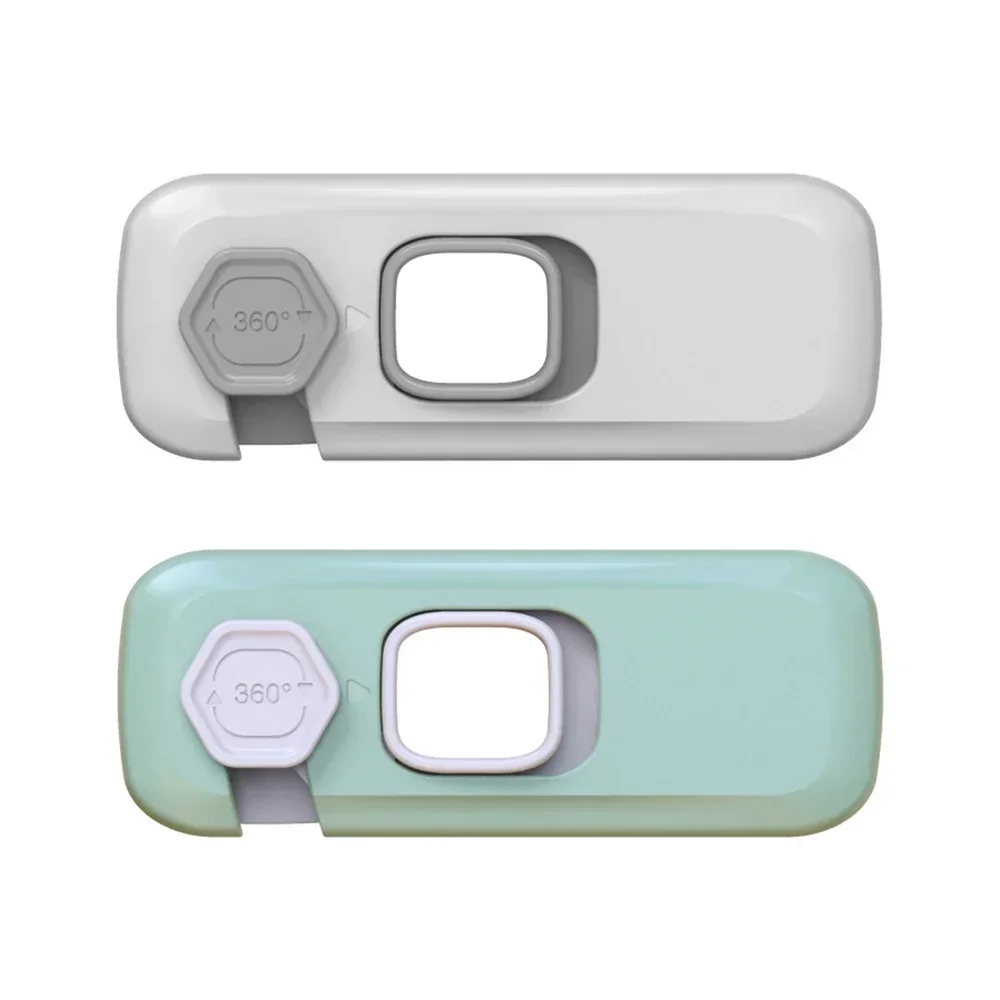 

Child Safety Lock Buckle Baby Hand Opposite Door Cabinet Closing Baby Protection Refrigerator Drawer Anti-Pinch Hand Door Locks