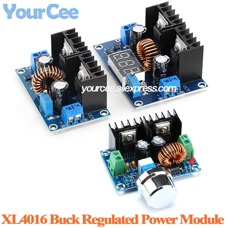 XL4016 XL4016E1 DC-DC Step Down Buck Power Supply Module 200W 250W 180KHz 18Khz High Power 8A Voltage Regulator Board