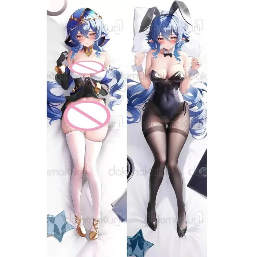 

Dakimakura Genshin Impact Layla Waifu 2-сторонний принт на петлях для тела наволочка Рождественский подарок ACG 2WAY аниме наволочка