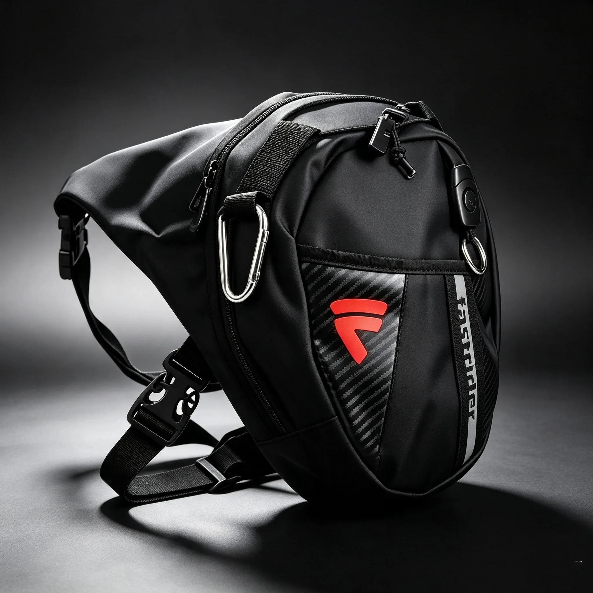 Motorcycle Wear-resistant Waist Bag Leg Bag Cross-country Reflective Waterproof Travel Expansion Riding Bag