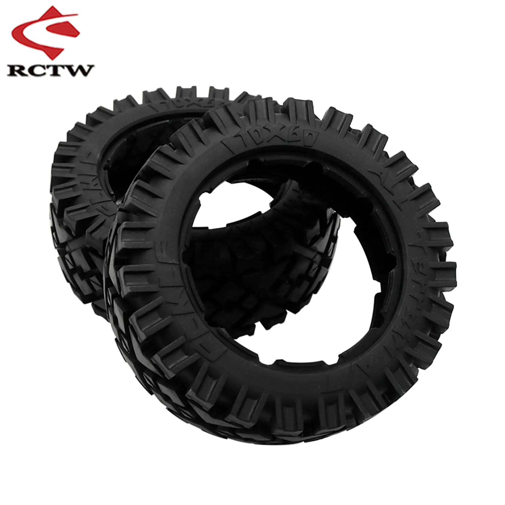 Rc Car All Terrain Front or Rear Wheel Tires Skin Set for 1/5 Scale HPI ROFUN BAHA ROVAN KM BAJA 5B Truck Spare Toys Parts