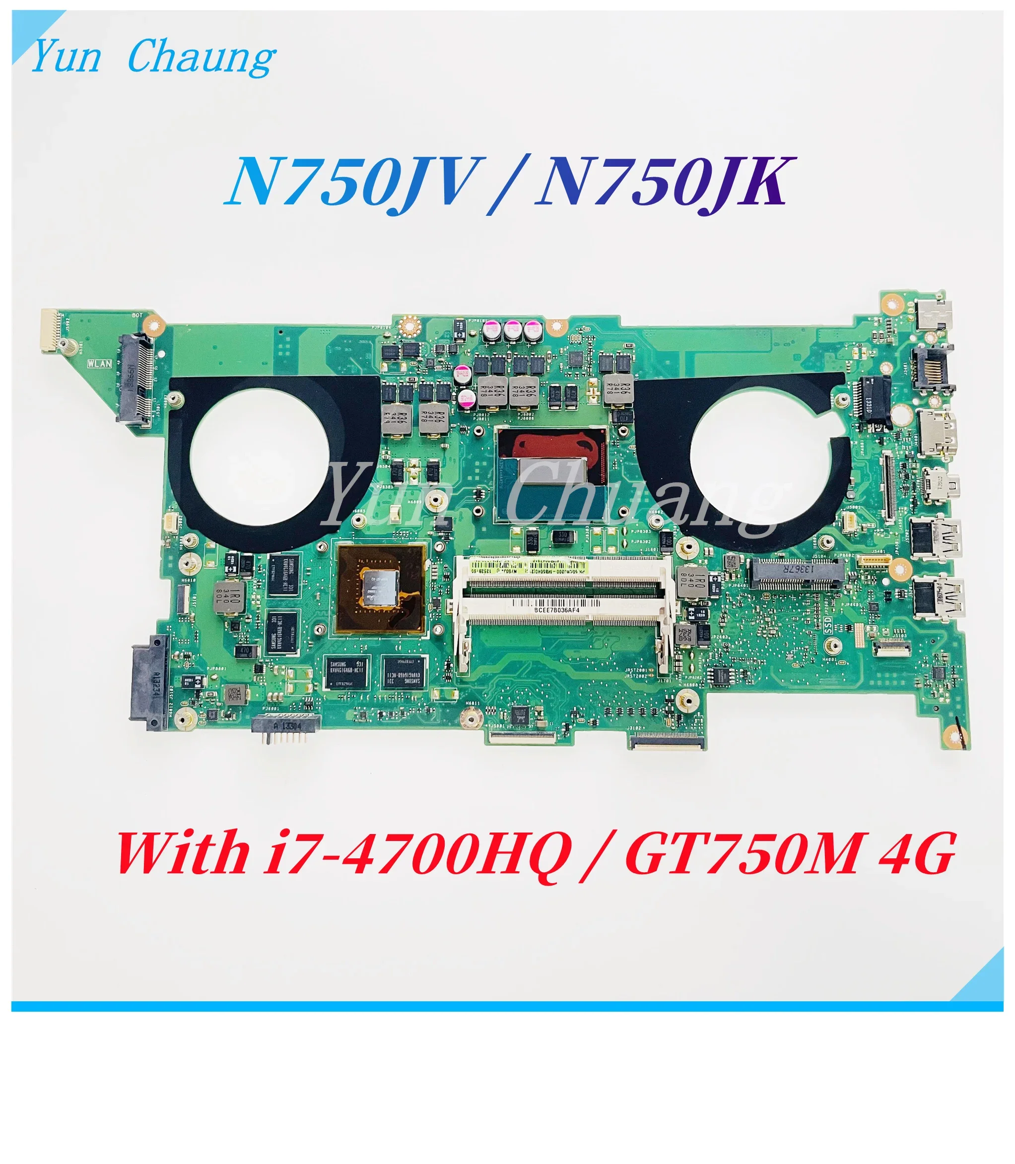N550JV Carte mère d'ordinateur portable pour ASUS N550J ... - Alibaba