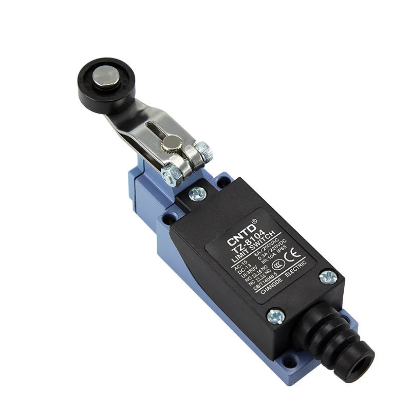 CNTD Chang Electric limit travel switch micro switch TZ-8104 water-resistant plastic wheel roller self-reset