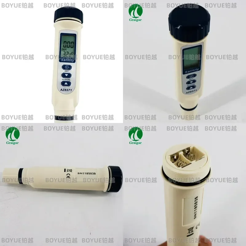 for AZ8371 Pen Salinity Meter LCD Seawater Waterproof IP65