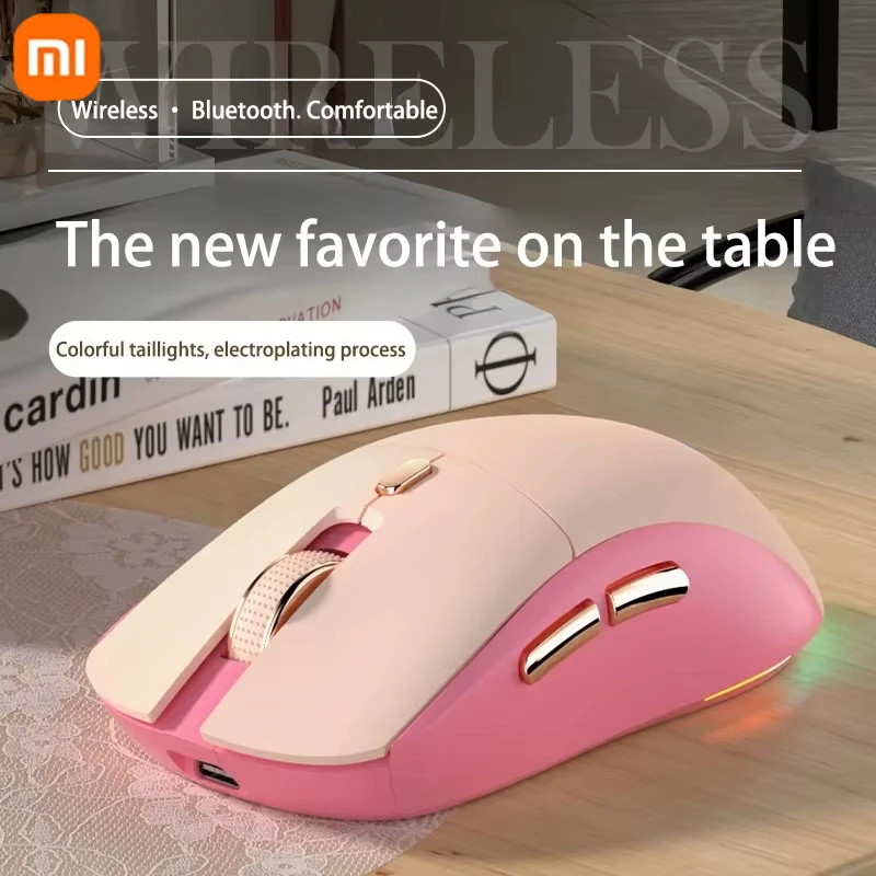 

Xiaomi MIJIA 2 Model Wireless Gaming Mouse Hype-Speed 1600DPI 2.4GHz Ultra-Light Gamer Mouse Rechargeable Bright Taillight New