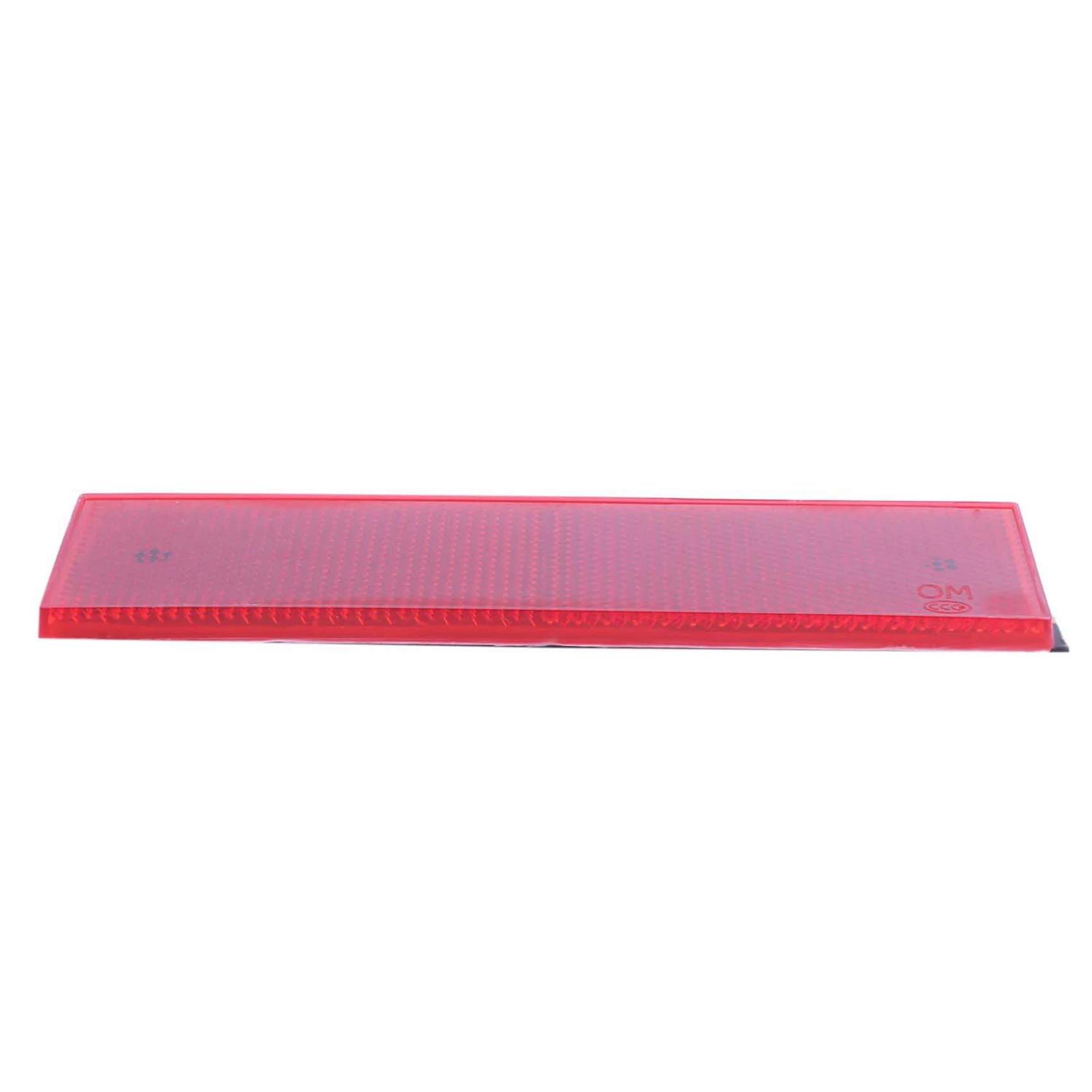 

4X Warning Reflective Safety Plate/Tape Reflector Stickers For Car Truck, Red
