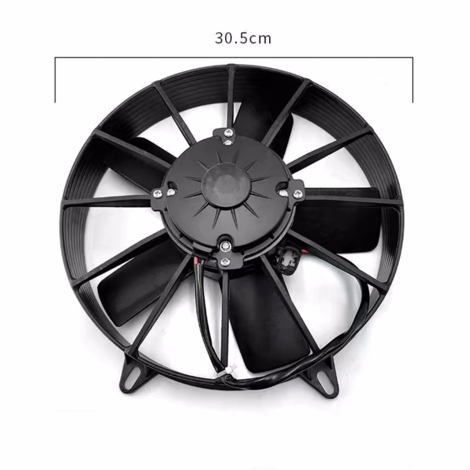 

RV65F car air conditioning electronic fan, for bus and coach 24V/12V straight blade condensing fan electronic fan