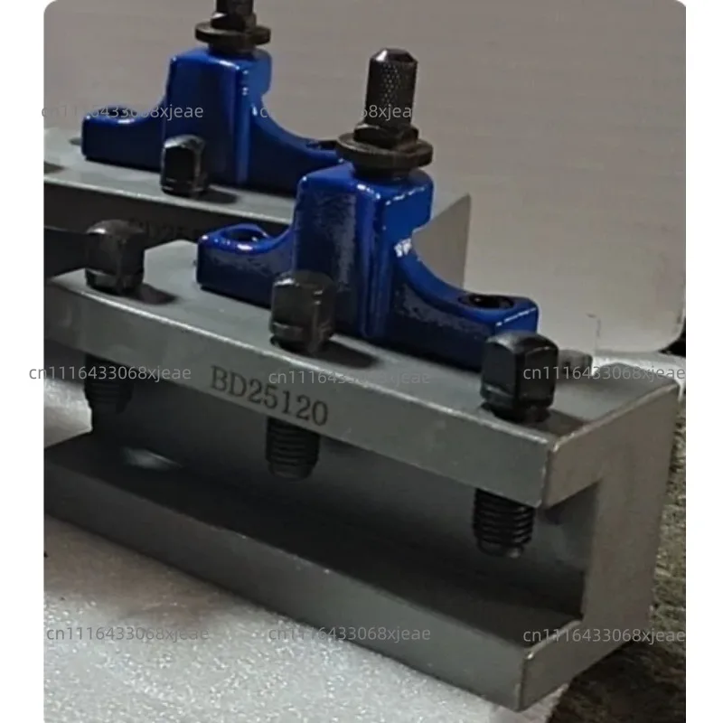Lathe Accessory BD25120 Gear Type Quick Change Tool Holder Set Fine Grinding Metal Blade Post Carrier