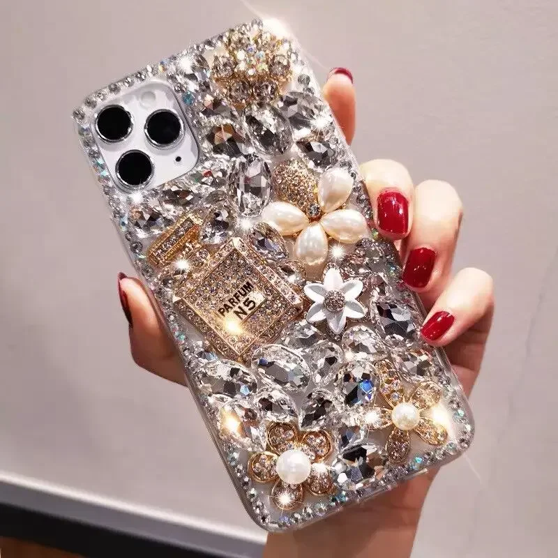 

Sparkling perfume Bottle Case 15 14 13 12 11 Pro Max X XS XR 7 8 Plus Back Cover Iphone cases
