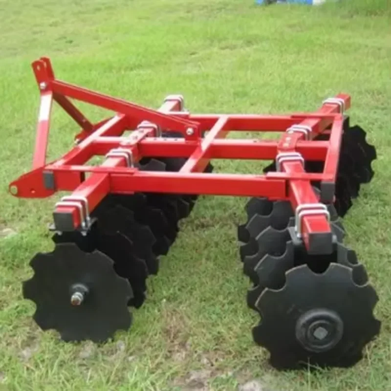 Opposed Disc Harrow Agricultural Tractor Mounted Disc Harrow for Soil Preparation and Land Cultivation with Adjustable Angle
