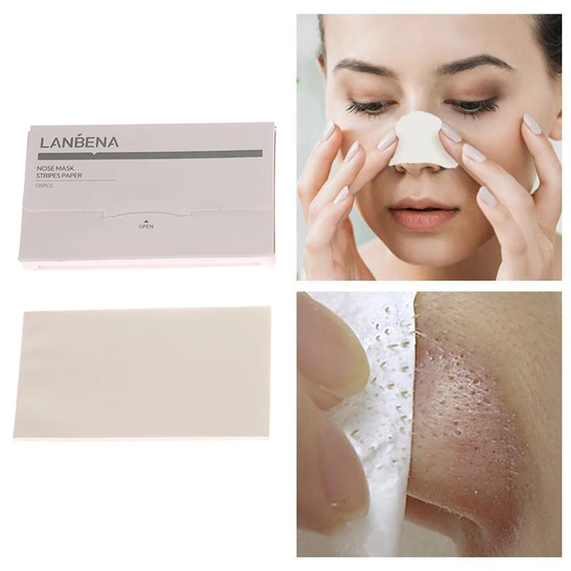 Papiers anti-points noirs, 80/120 pièces, bandes de pores du visage, autocollants, accessoires de soins de la peau, étiquette de peau antarctique