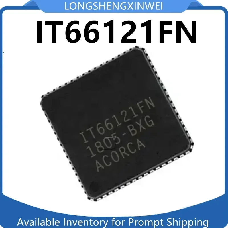 1PCS IT66121 IT66121FN QFN64 Single Channel HDMI Transmitter Video Decoder Chip