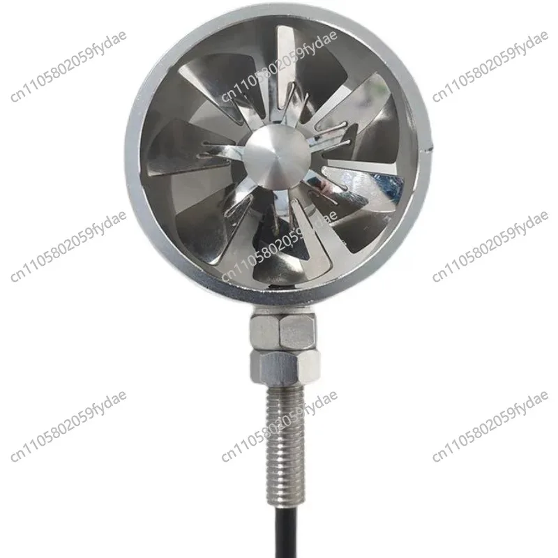 Propeller Anemometer Duct Anemometer Wind Speed Sensor Stainless Steel Propeller Anemometer for Livestock Farms