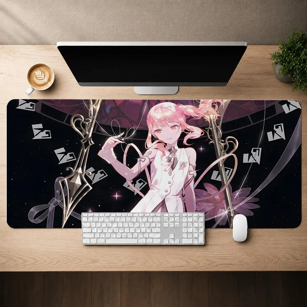 Project Sekai World Link 25-ji Nightcord De Kanade Mafuyu Ena Mizuki Mouse Pad Anti-Slip Rubber Base Extended Desk Mat