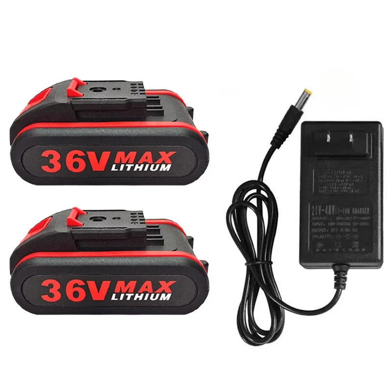 sem Fio Recarregável Absx Bateria de Reposição Substituir 36vf Furadeira Impacto Elétrica Tesoura Motosserra Bateria 36v
