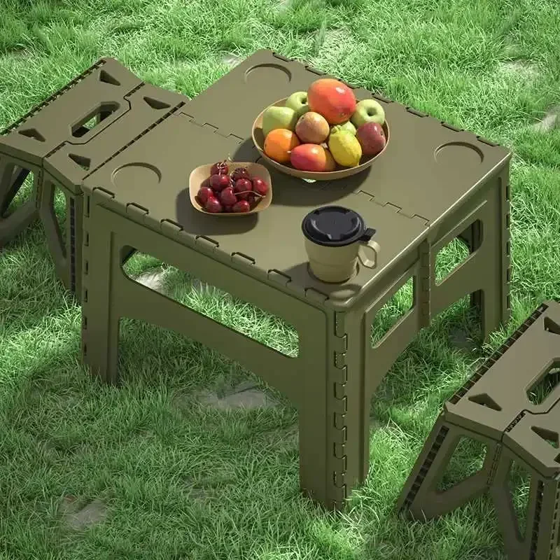 Mesa Dobrável De Plástico Portátil, Mesa De Aprendizagem De Jantar, Mesa De Desenho Do Bebê, Mesas De Escrita, Mobiliário De Fezes, Mesas De Jogos,